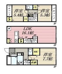 アーバンパーク三鷹の物件間取画像